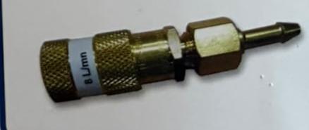 Economizzatore di gas e raccordo per l’attacco rapido della bombola Integra